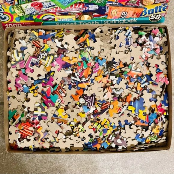 Springbok 1,000 Piece Puzzle | Sweet Tooth - Picture 2 of 4